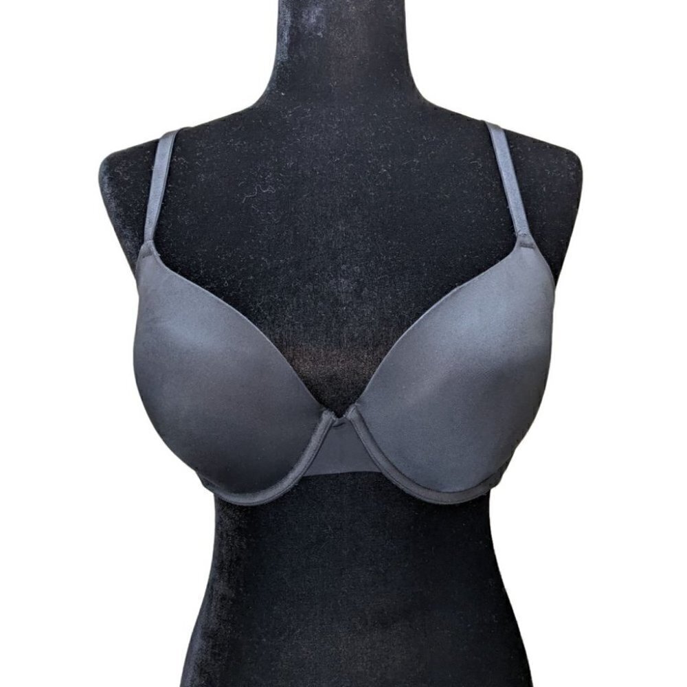 PINK Victoria's Secret Wear Everywhere T-Shirt Bra 34DD Black